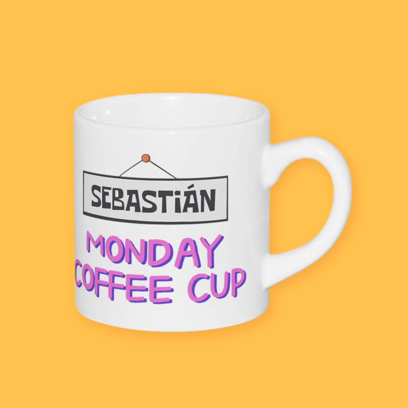 Personalizovaný hrnček na kávu - Monday monster