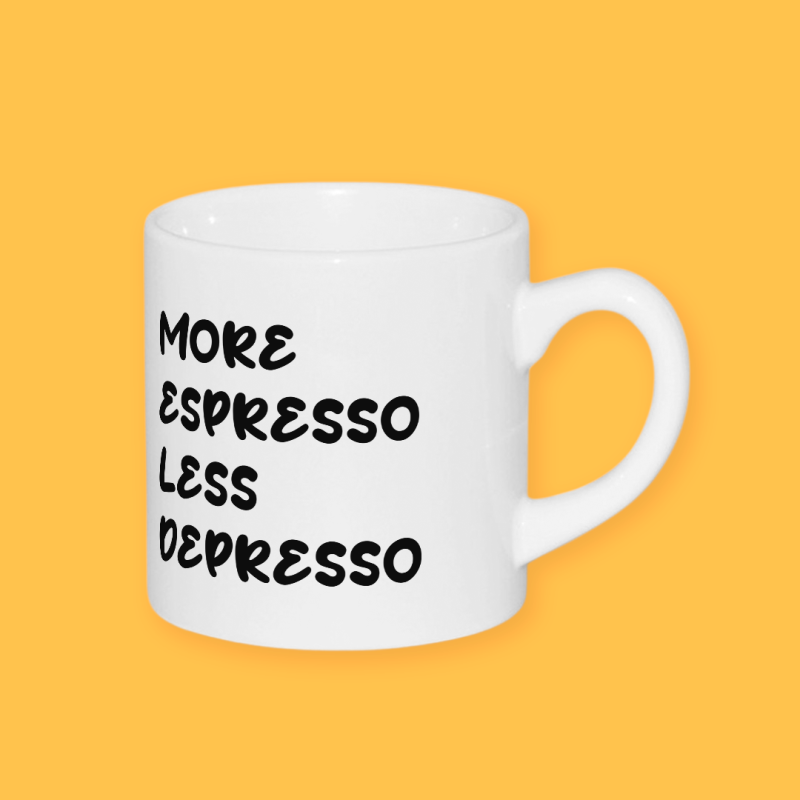 Personalizovaný hrnček na kávu - More espresso
