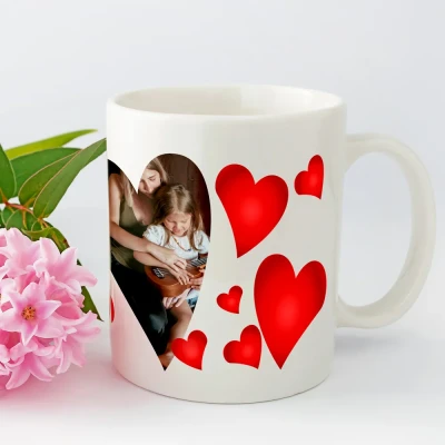 Personalizovaný hrnček so srdiečkami