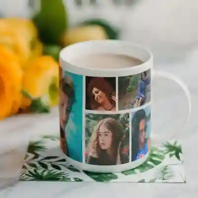 Personalizovaný hrnček s 5 obrázkami 