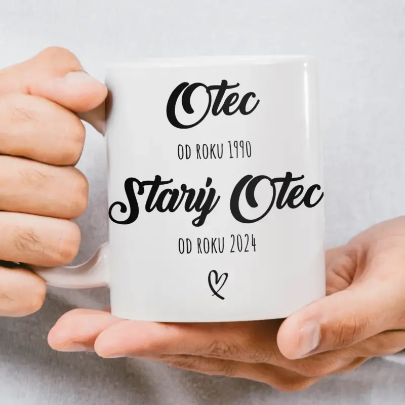 Šálka pre otca a dedka