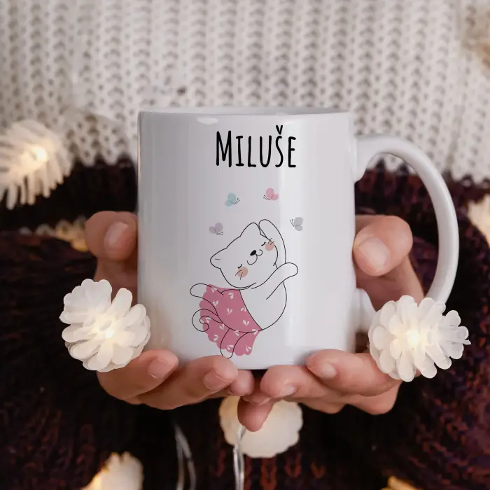 Personalizovaný hrnček s baletkou