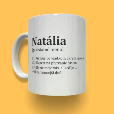 Personalizovaný keramický hrnček - Meno Dex