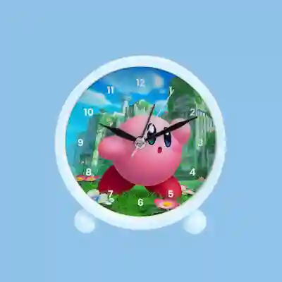 Hodiny s budíkom - Kirby