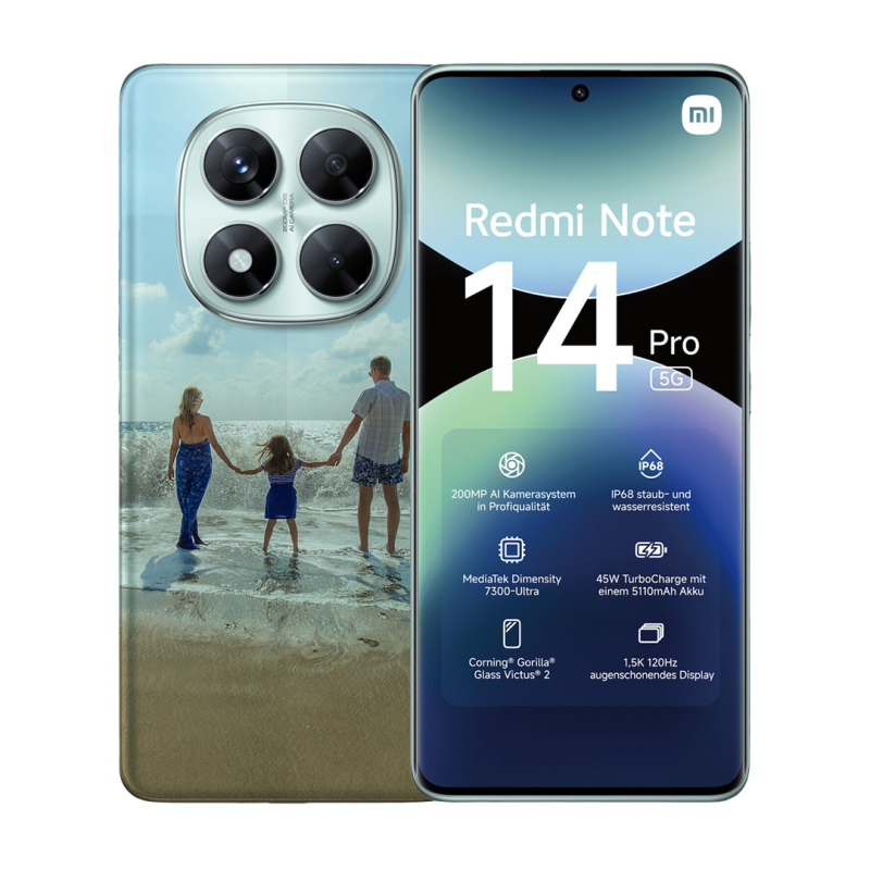 Personalizovaný kryt na mobilny telefón Xiaomi Redmi Note 14 Pro