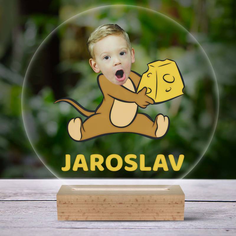 Prispôsobená LED lampa pre detskú izbu