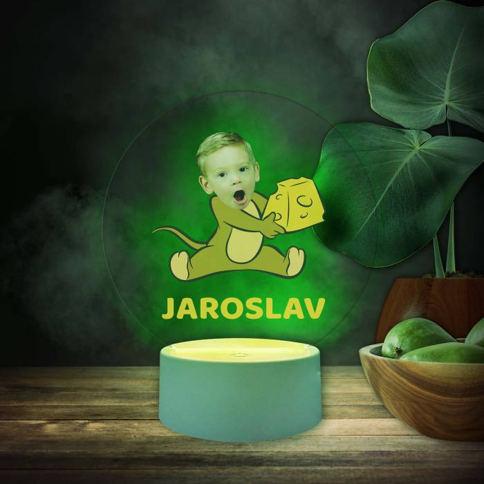Prispôsobená LED lampa pre detskú izbu
