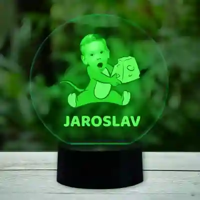 Prispôsobená LED lampa pre detskú izbu