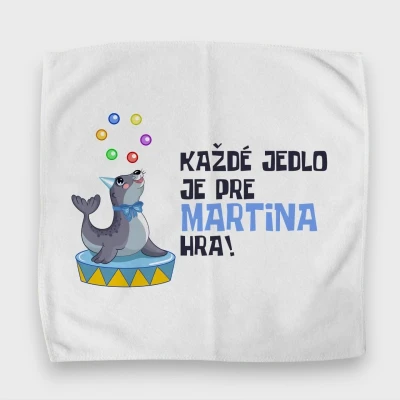 Personalizovaný uterák na desiatový box