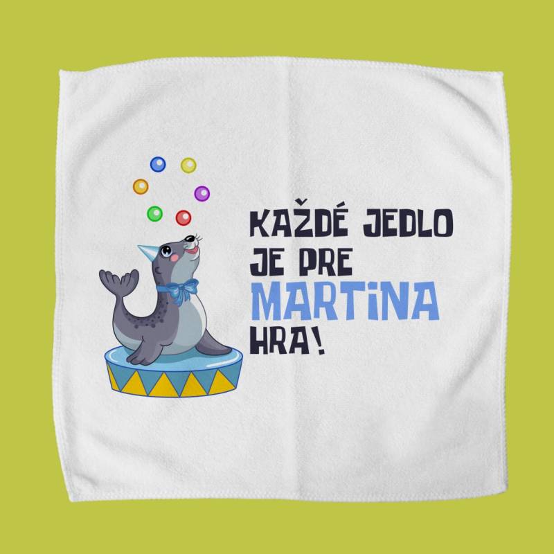 Personalizovaný uterák na desiatový box