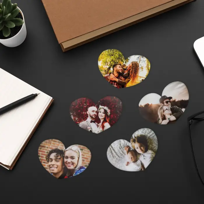 Personalizované magnety - Srdce