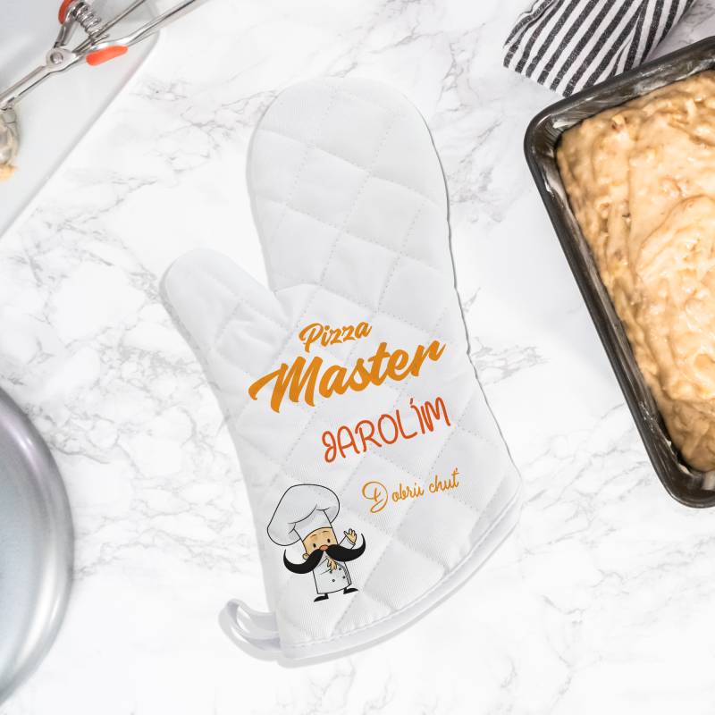 Osobná kuchynská rukavica - Majster pizze