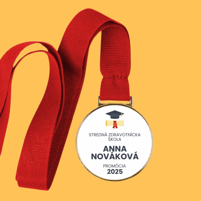 Personalizovaná medaila - Absolvent