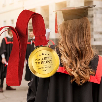 Personalizovaná medaila - Najlepší triedny učitel