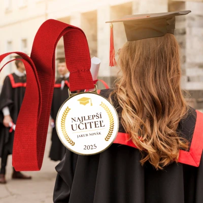 Personalizovaná medaila - Najlepší profesor