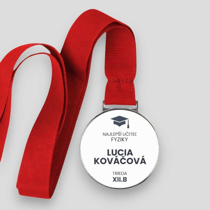 Personalizovaná medaila - Obľúbený predmet