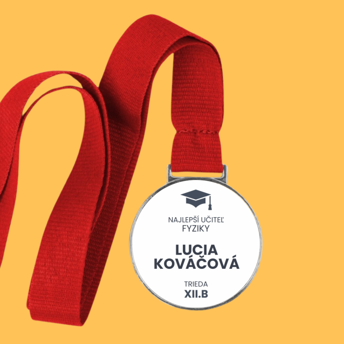 Personalizovaná medaila - Obľúbený predmet
