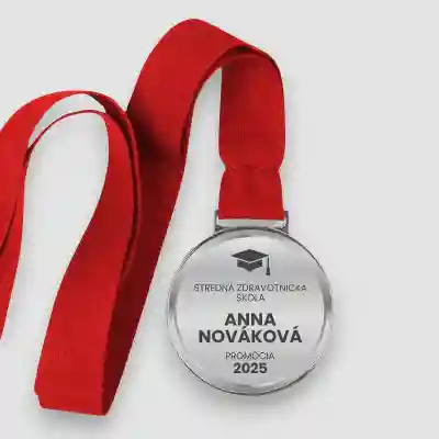 Personalizovaná medaila - Farebný absolvent
