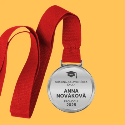 Personalizovaná medaila - Farebný absolvent