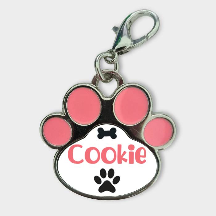 Prispôsobený prívesok pre zvieratá - S menom Prispôsobený prívesok pre zvieratá - S menom