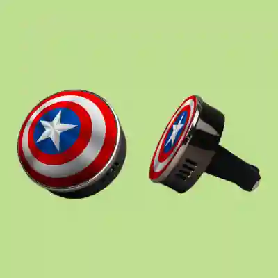 Parfumovaný kovový osviežovač - Kapitán Amerika