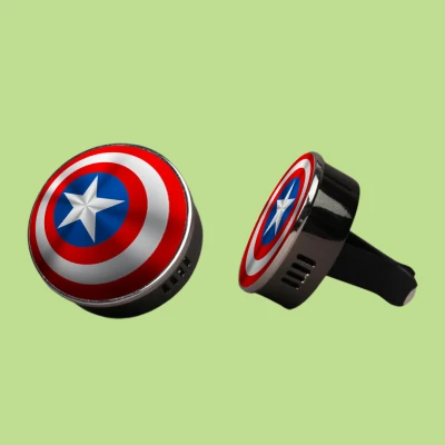 Parfumovaný kovový osviežovač - Kapitán Amerika