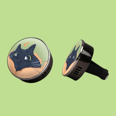 Parfumovaný kovový osviežovač - Láska k mačkám