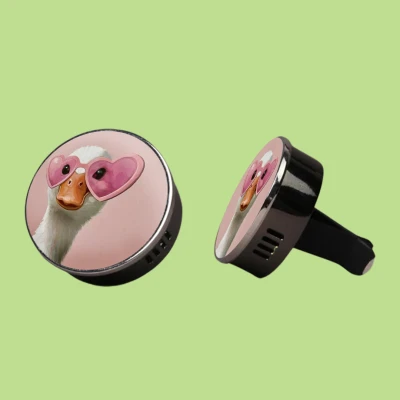 Parfumovaný kovový osviežovač - Hus