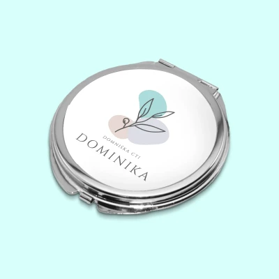 Vreckové zrkadlo - Vaše meno a odkaz