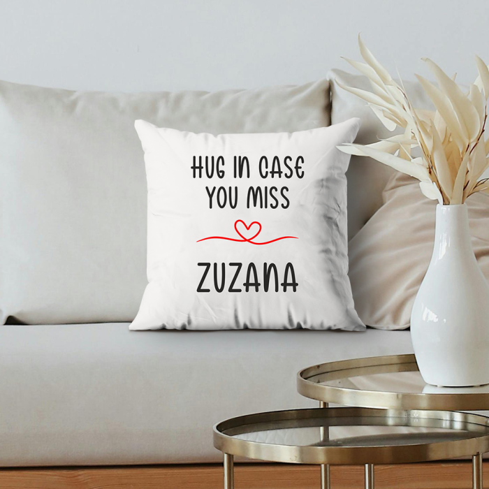 Personalizovaný vankúš - In case you miss
