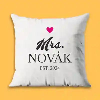 Personalizovaný vankúš - Pani