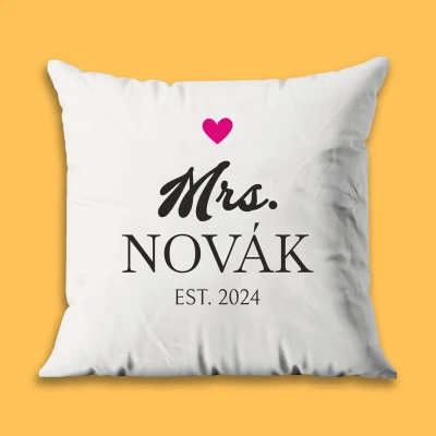 Personalizovaný vankúš - Pani