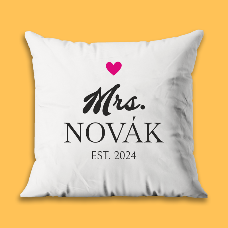 Personalizovaný vankúš - Pani