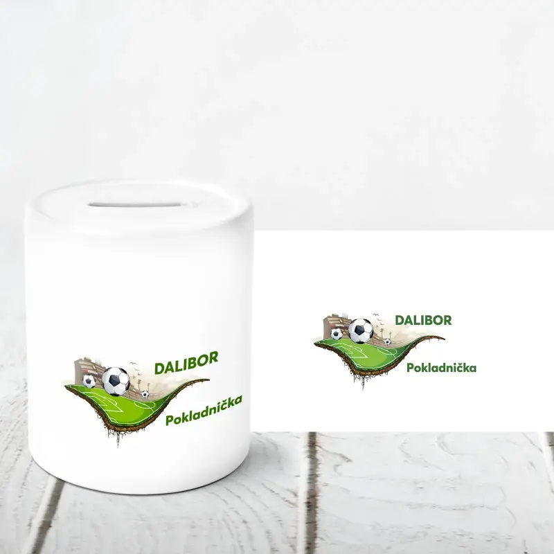 Personalizovaná pokladnička - Futbal