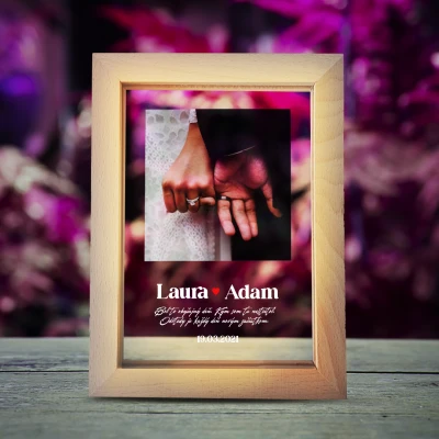 Svietiaci fotorámik – Nezabudni na tento dátum