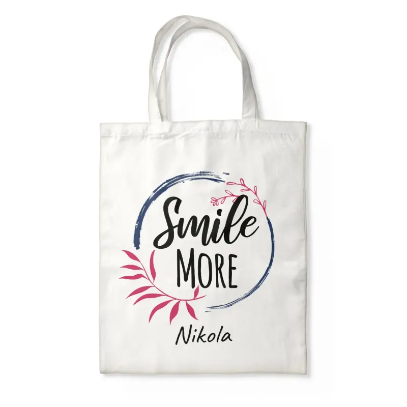 Taška personalizované - Smile more