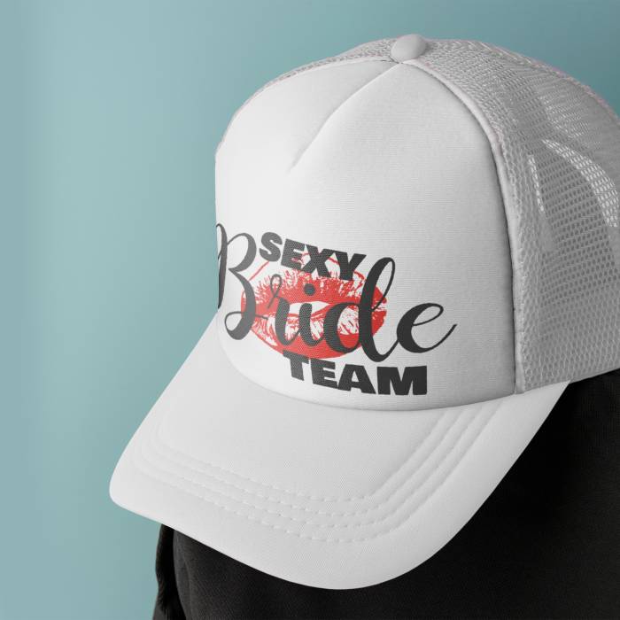 Personalizovaná čiapka - Sexy bride team