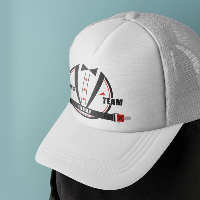 Personalizovaná šiltovka - Tím ženícha
