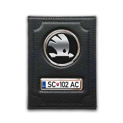 Púzdro na doklady - Skoda Silver