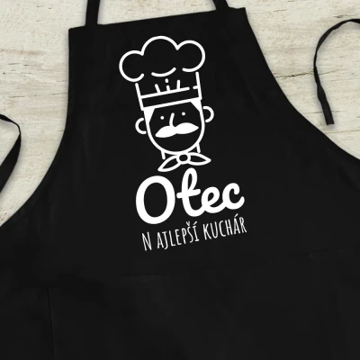 Personalizovaná kuchynská zástera - Najlepší kuchár