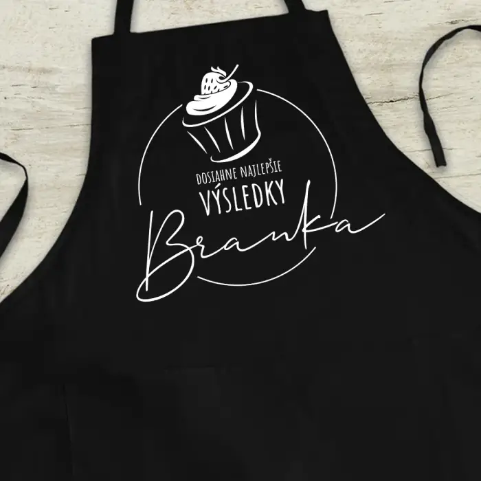 Personalizovaná kuchynská zástera - Cupcake
