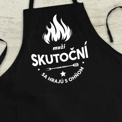 Personalizovaná kuchynská zástera - Pre skutočných mužov