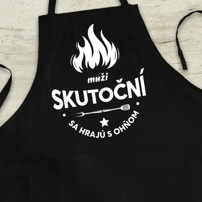 Personalizovaná kuchynská zástera - Pre skutočných mužov