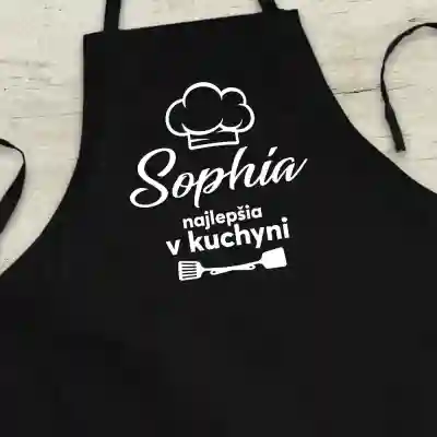 Personalizovaná kuchynská zástera - Pre najlepšiu kuchárku