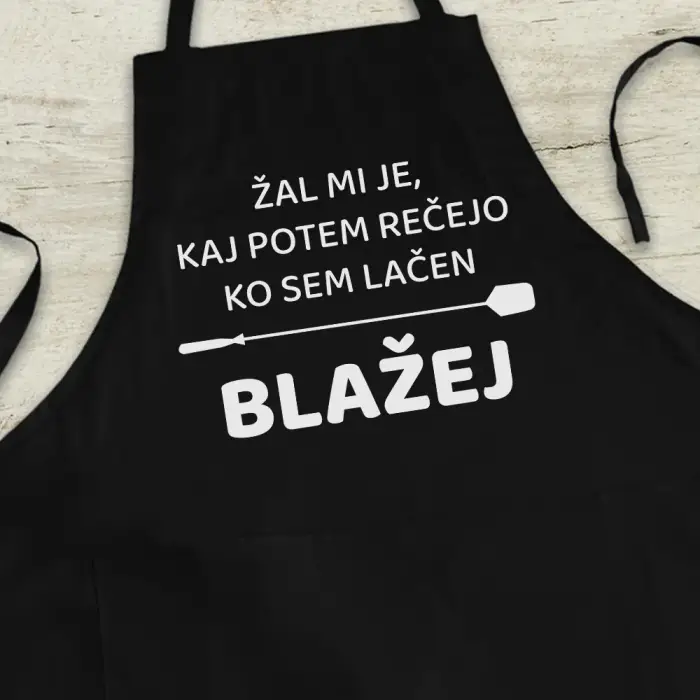 Personalizovaná kuchynská zástera s odkazom Personalizovaná kuchynská zástera s odkazom