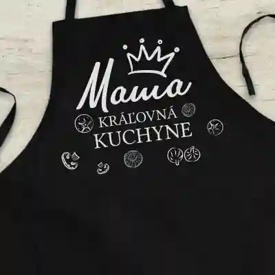 Personalizovaná kuchynská zástera - Kráľovná kuchyne