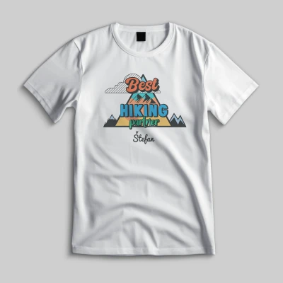 Personalizované tričko - Best hiking