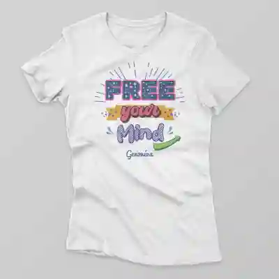 Vlastné tričko - Free your mind