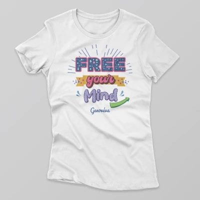Vlastné tričko - Free your mind