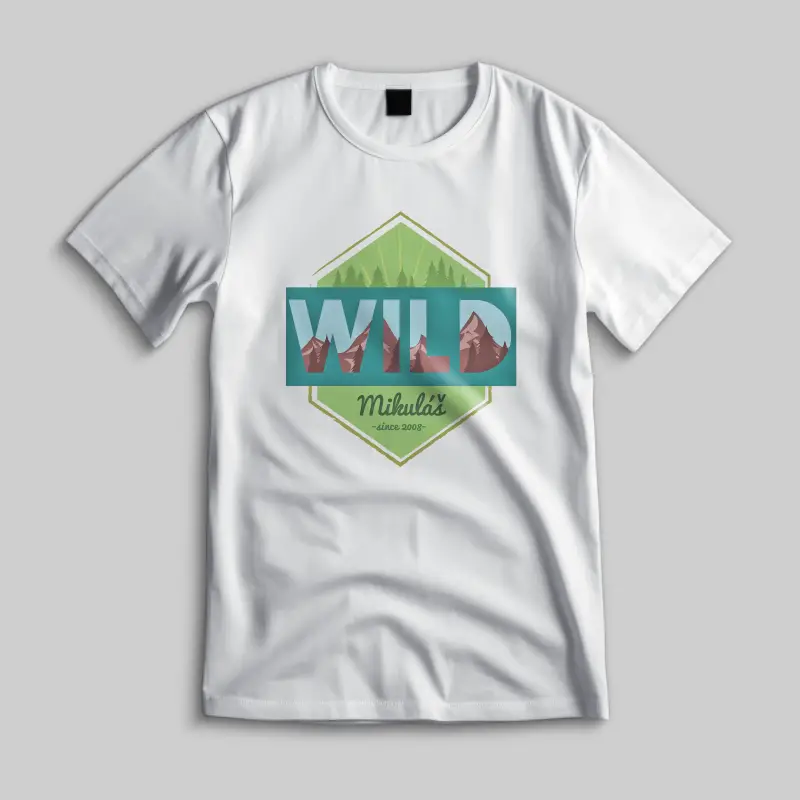 Vlastné tričko - Wild